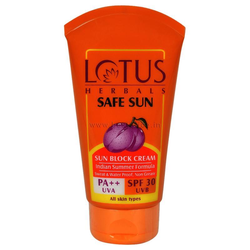 Lotus Safe Sun Sunscreem SPF 30, 100 g