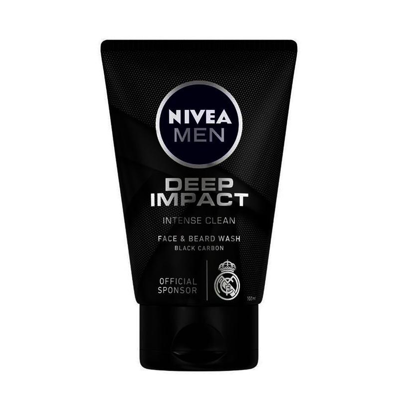 Nivea Men Face Wash Deep Impact, 100 ml