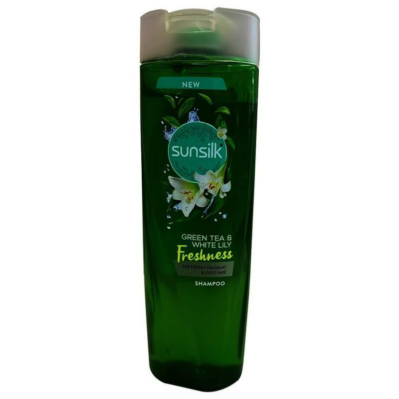 Sunsilk Shampoo Green Tea & White Lily Freshness, 370 ml