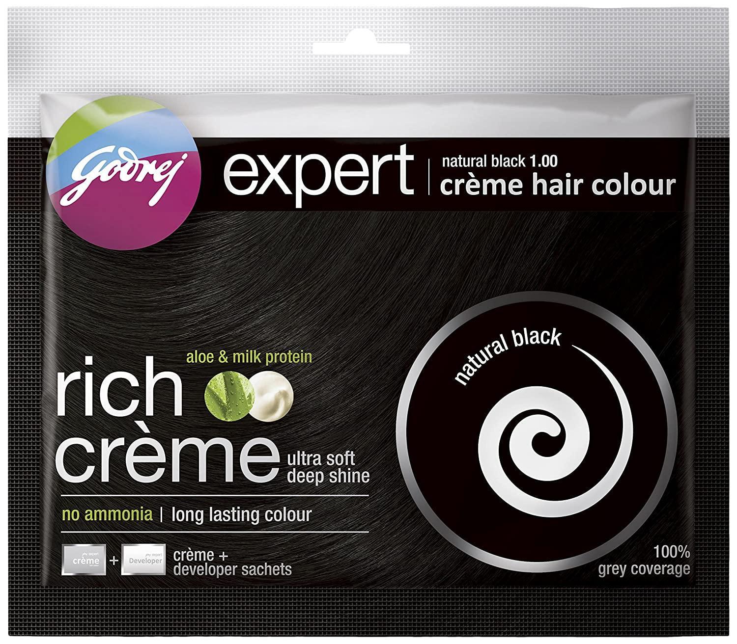 Godrej Expert Natural Black Hair Color 20 g + 20 ml