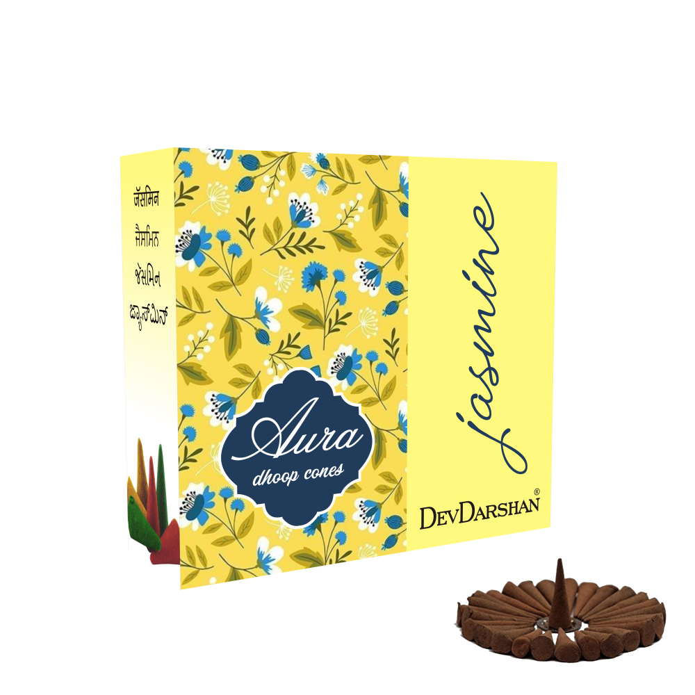 DevDarshan Aura Cones Jasmine Cone