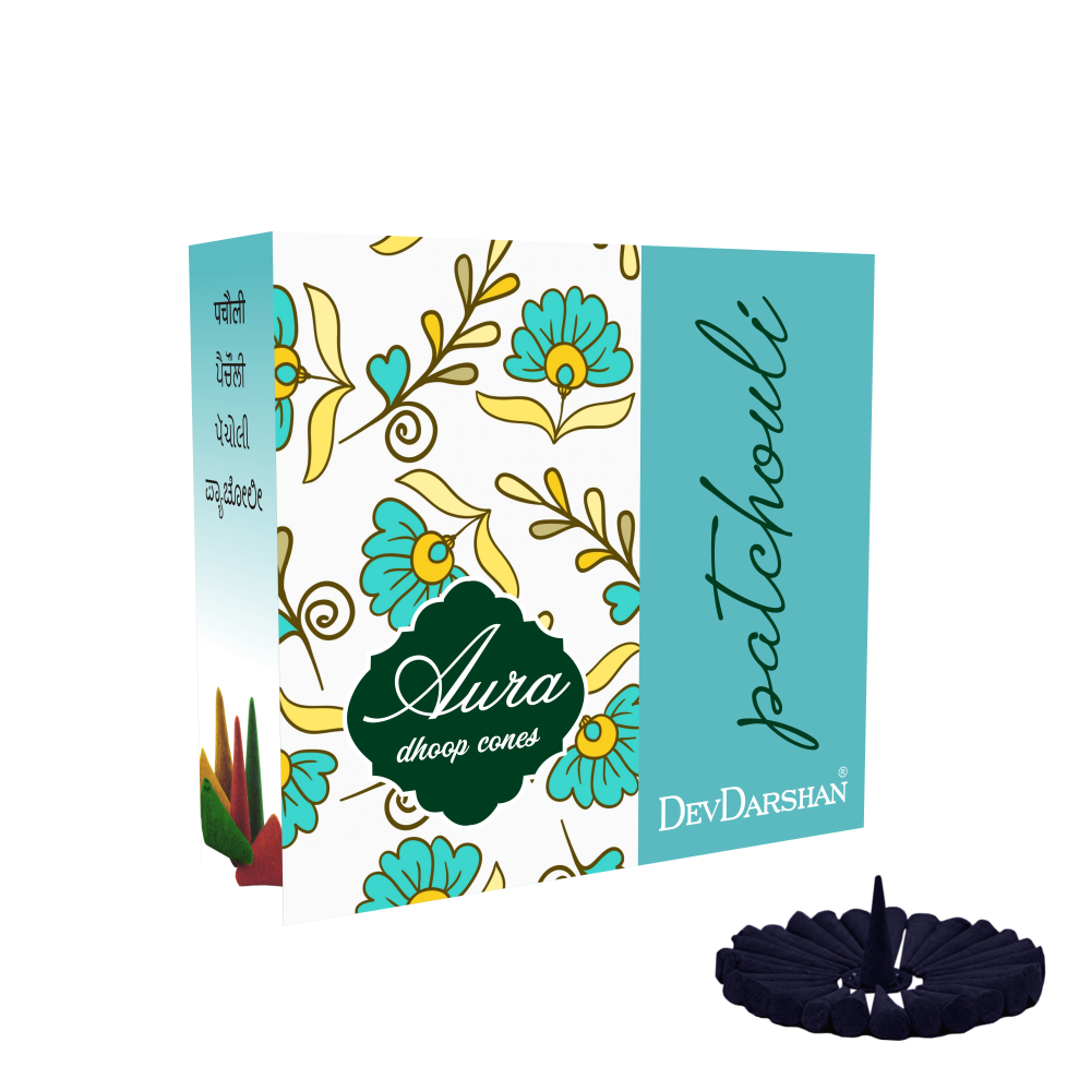 DevDarshan Aura Cones Patchouli Cone