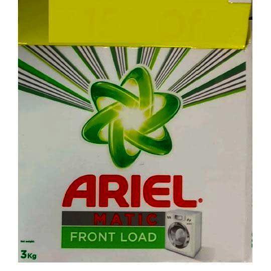 Ariel Detergent Powder Front Load 3 kg
