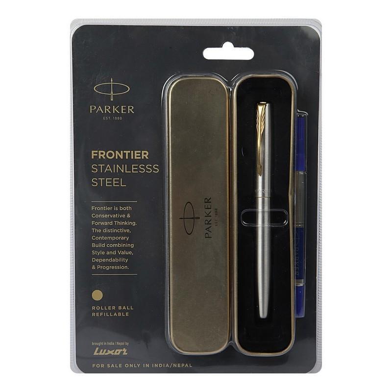 Parker Frontier Steel GT Roller Ball Pen 1 N