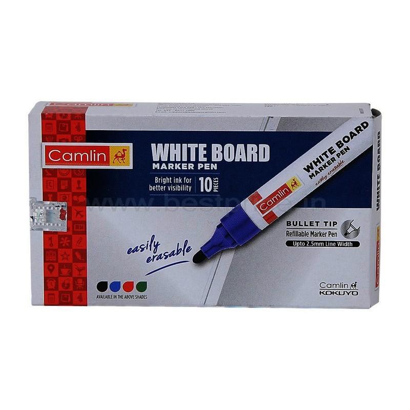 Kokuyo Camlin White Board Marker 1 N (10 Markers)
