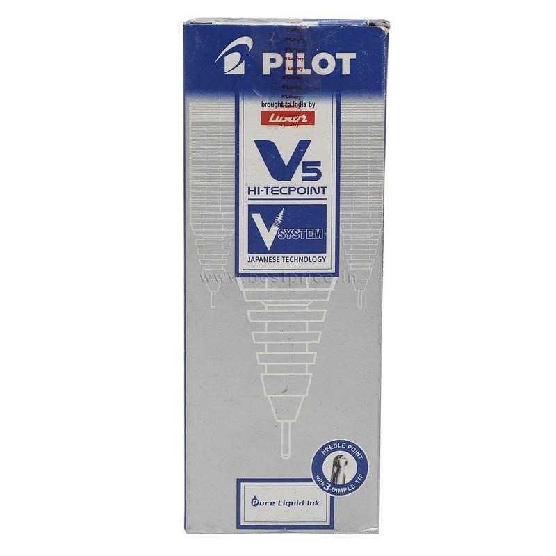 Luxor Pilot Hi Techpoint V5 V5 Red, 12 N
