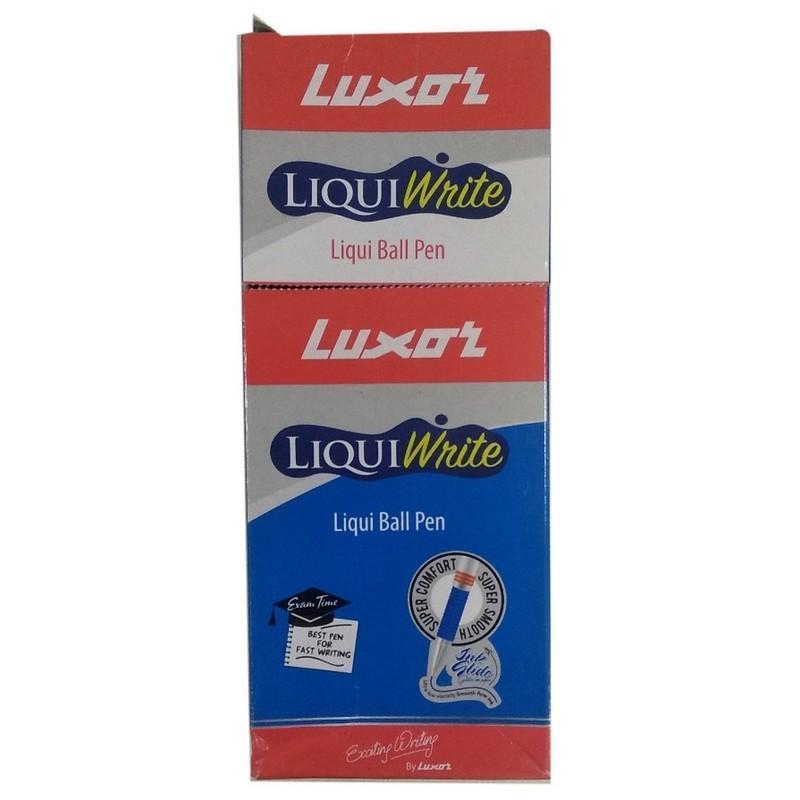 Luxor Liquiwrite Blue Ball Point Pen 20 N