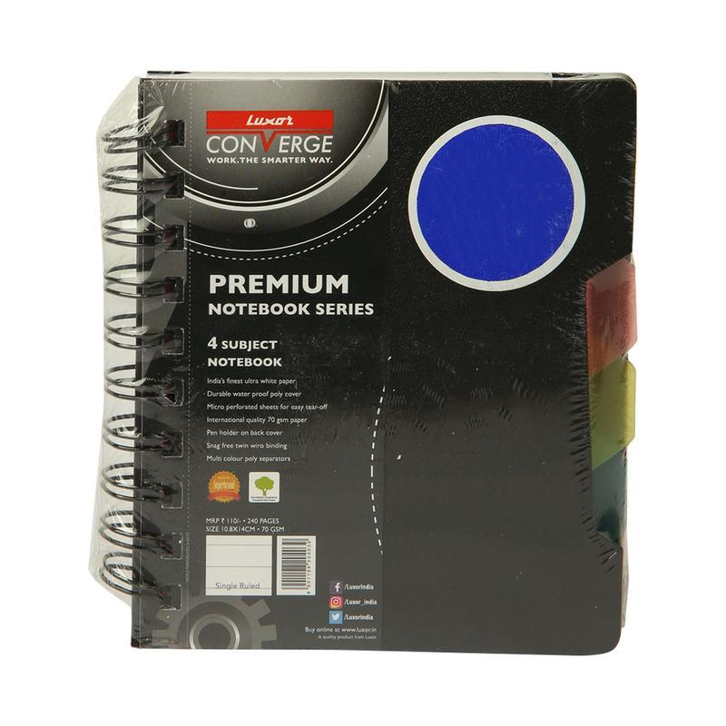 Luxor Wiro Notebook A6 4 Subject 1 N