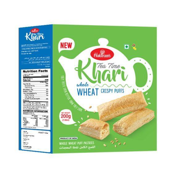 Haldiram Khari Whole Wheat Puff  200g