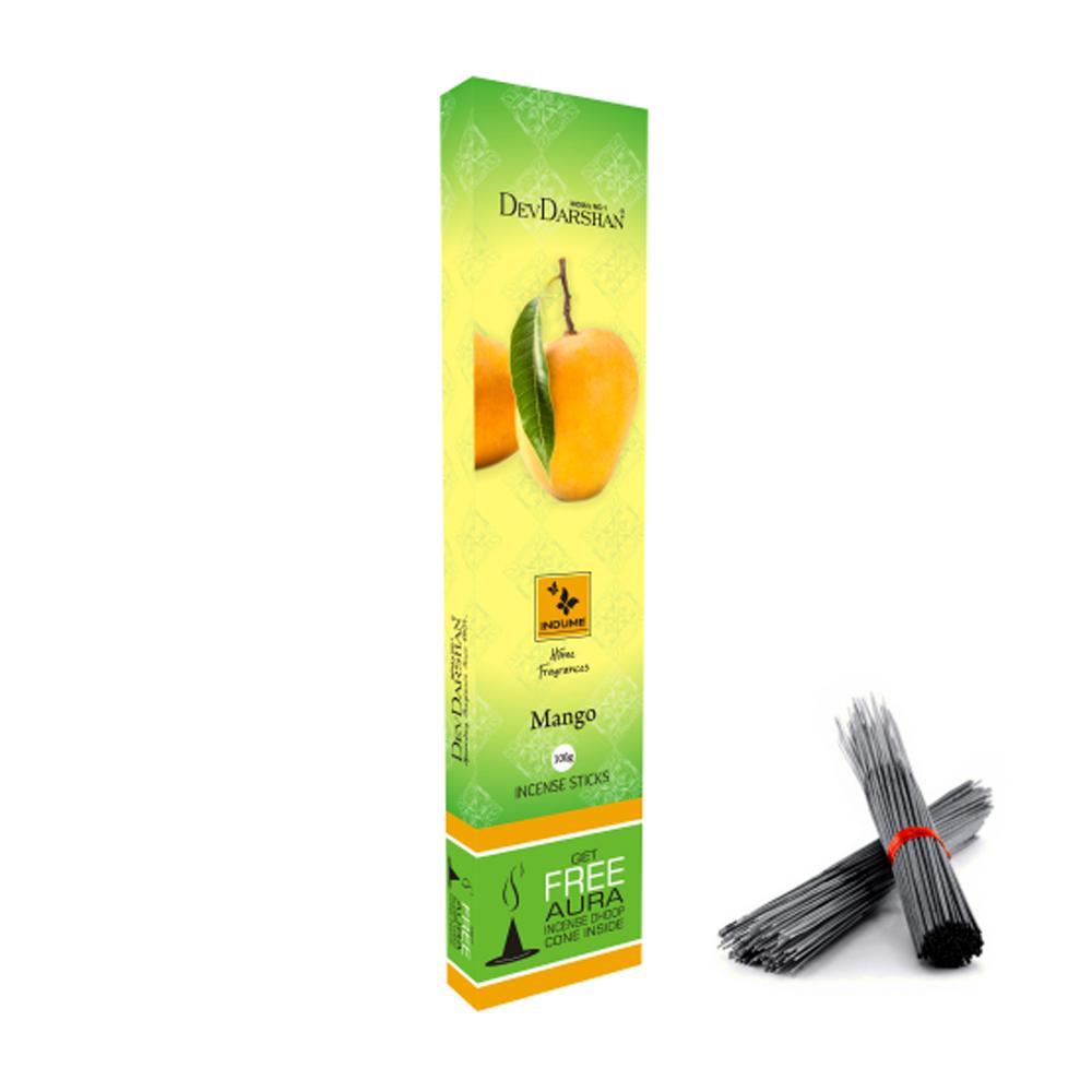 DevDarshan Indume Mango Incense Sticks (Pack Of 10)