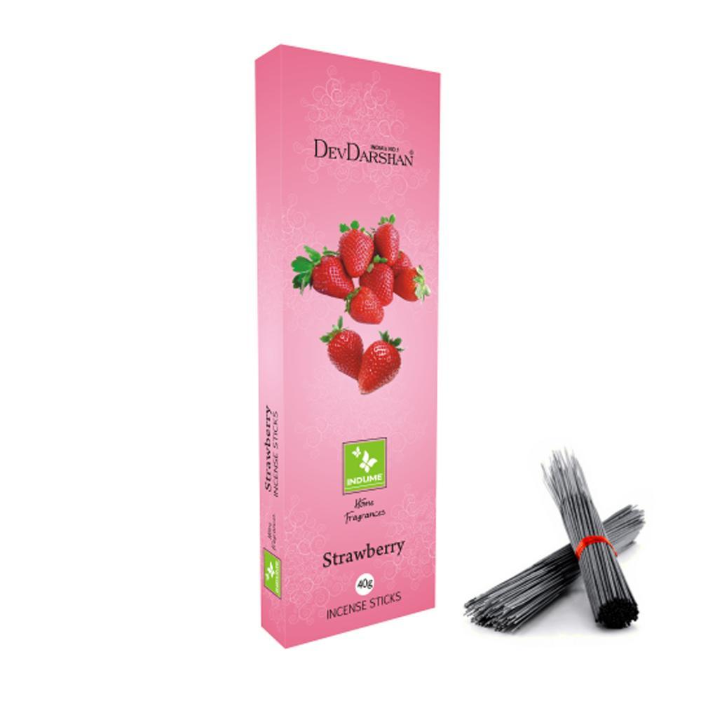 DevDarshan  Indume Strawberry Incense Sticks