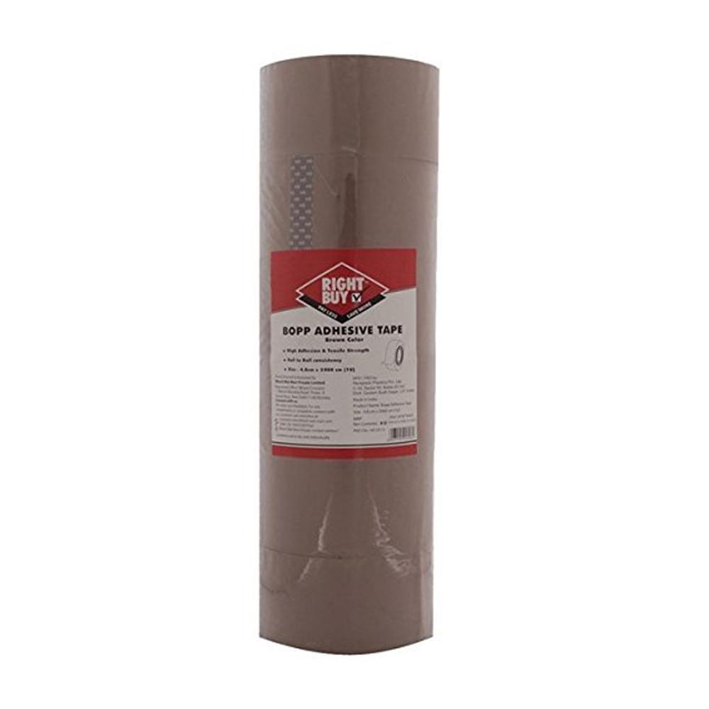 Right Buy Bopp Tan Tape Size 4.8 cm X 5 cm