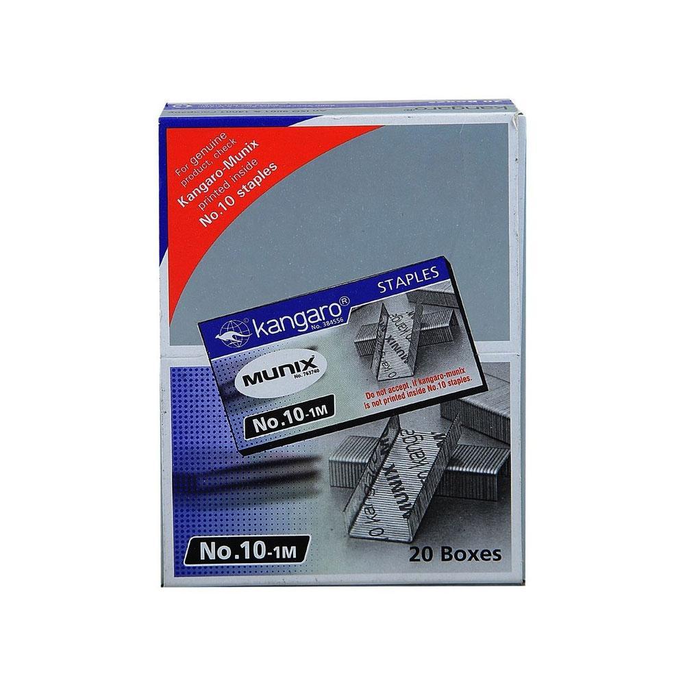 Kangaro Stapler Pins No. 24/6, 20 N (1000 Staples Each)
