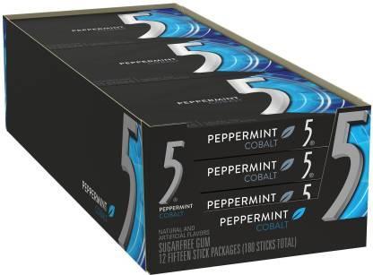 Wrigleys 5 Gum Cobalt Peppermint Imported 