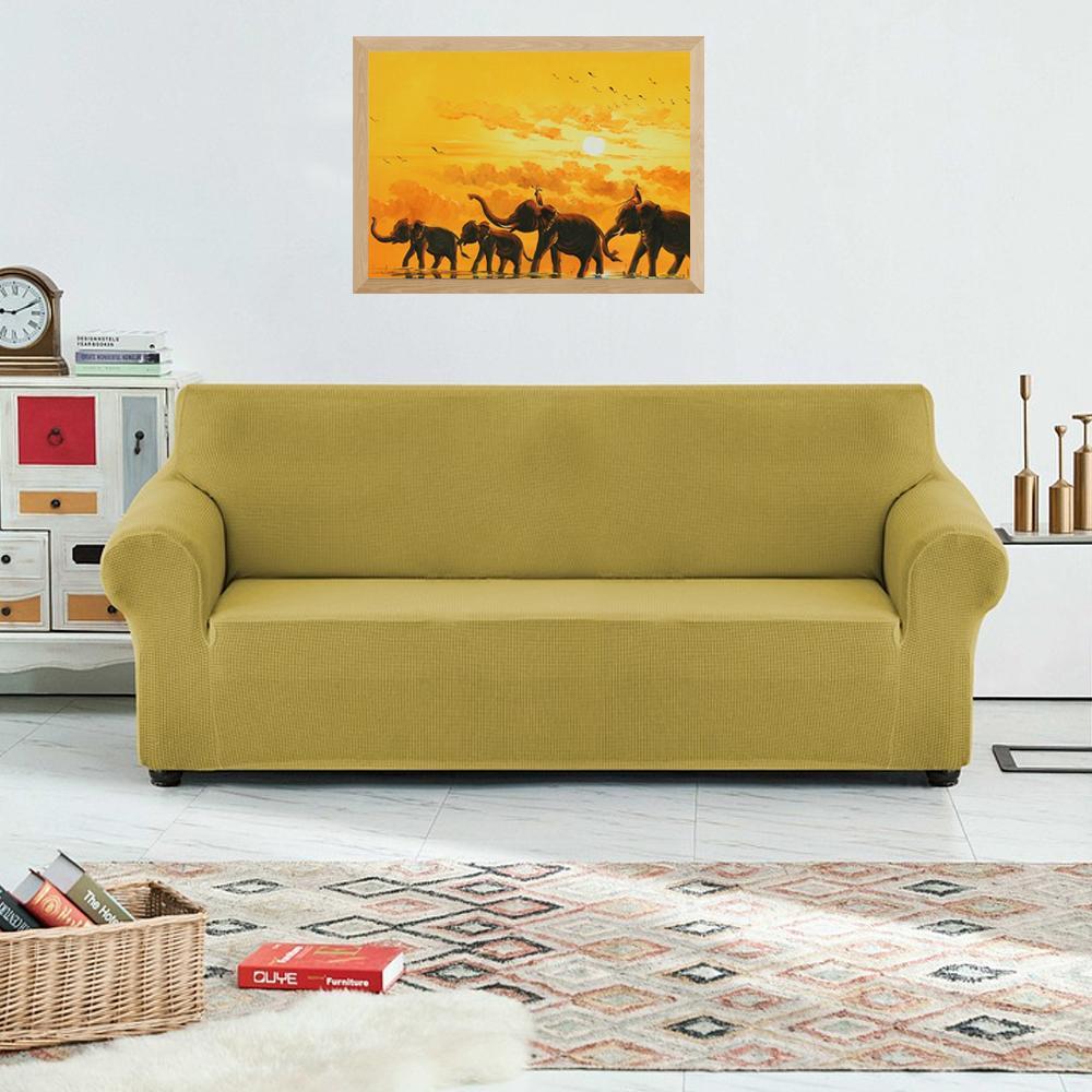 Elephant Canvas Painting for home and office decor, unframed, printed on 100% cotton canvas base
