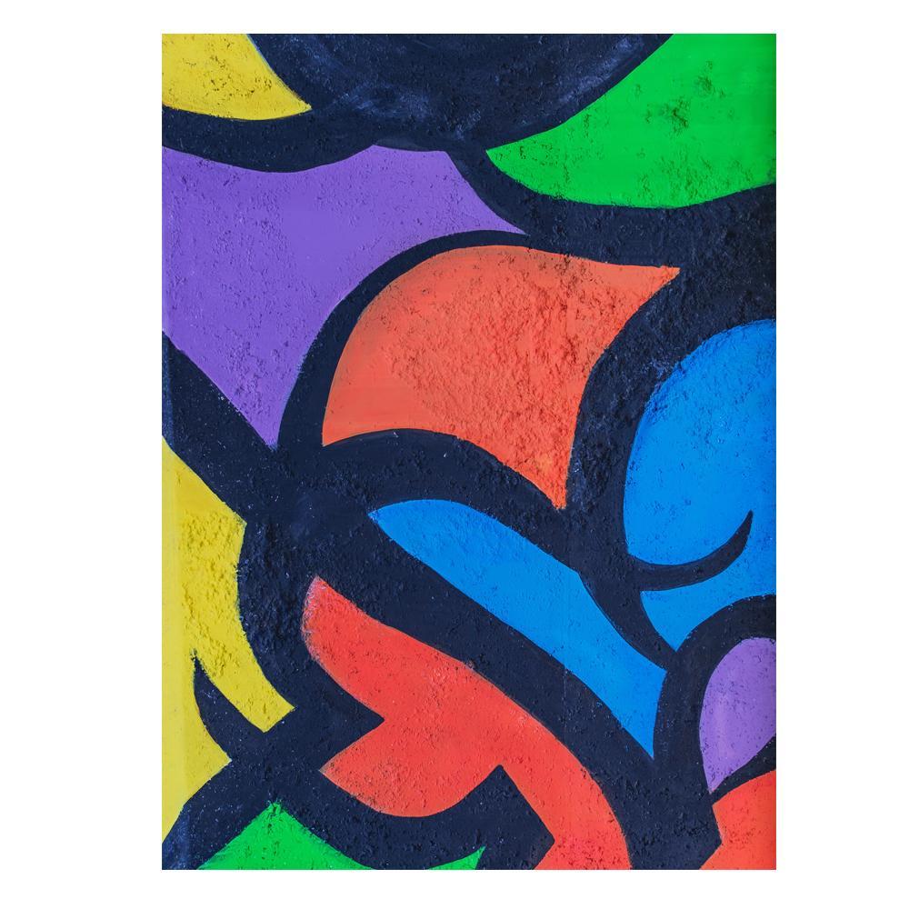 Abstract Art Canvas Painting for home and office decor, unframed, printed on 100% cotton canvas base
