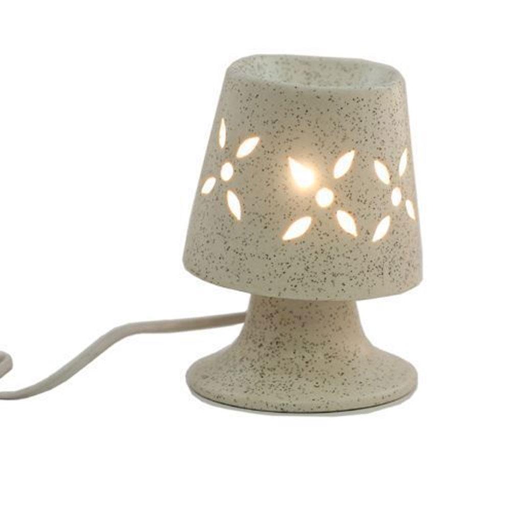 1 Pot Electric Aroma Burner Lamp Shape, 1 Electric bulb