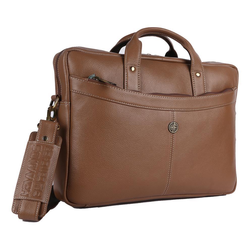 Hammonds Flycatcher Original Bombay Leather Laptop Messenger Bag