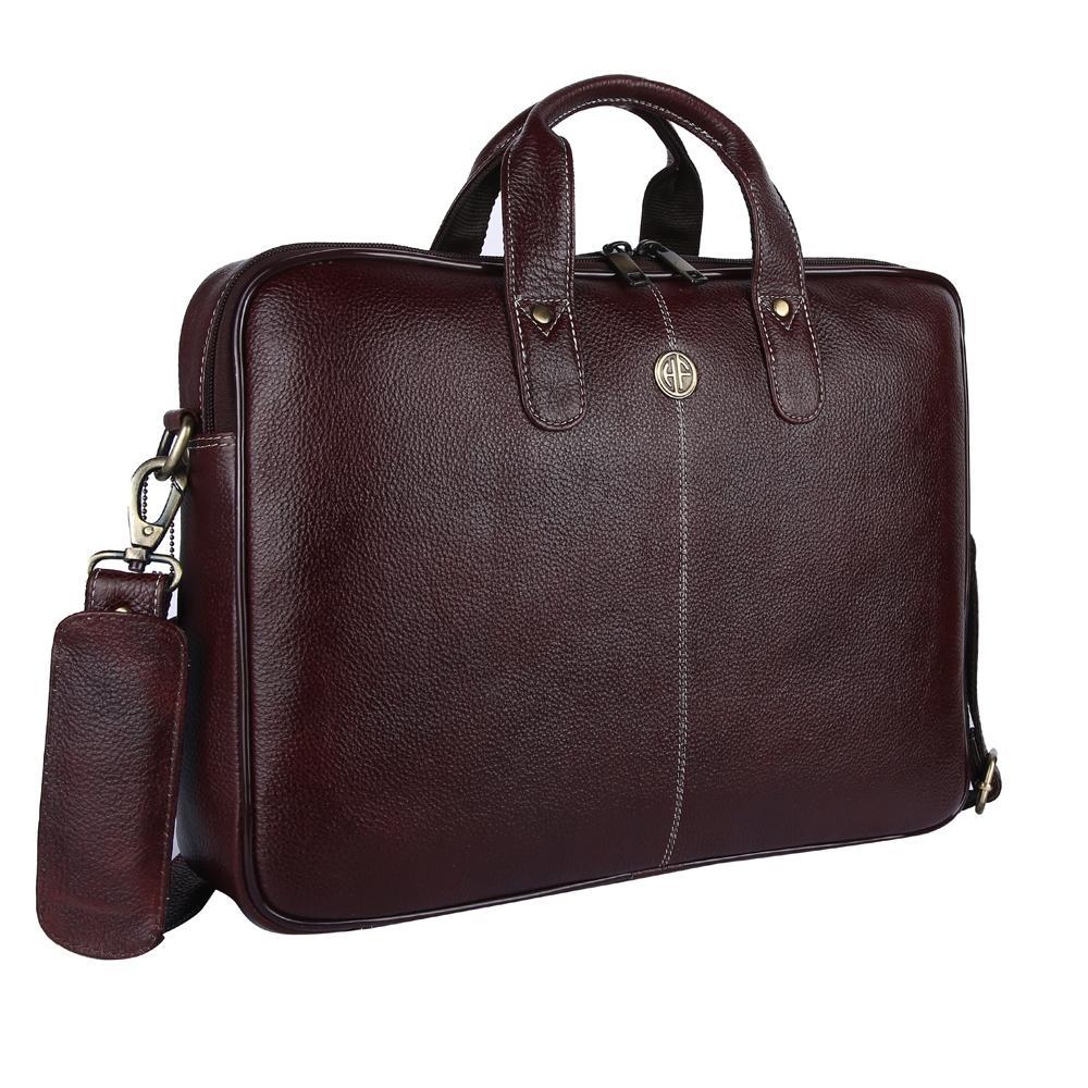 Hammonds Flycatcher Original  Leather  Laptop Messenger Bag|Padded Laptop Bag