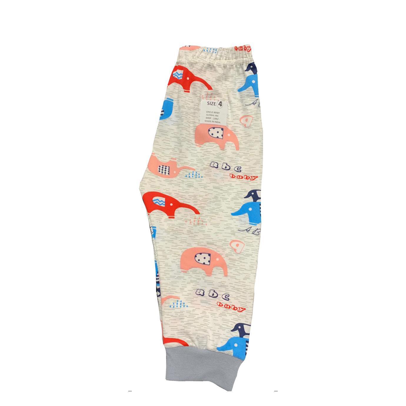 Uncle Benit Kids Wear Cotton Unisex Kids Pajama Pants