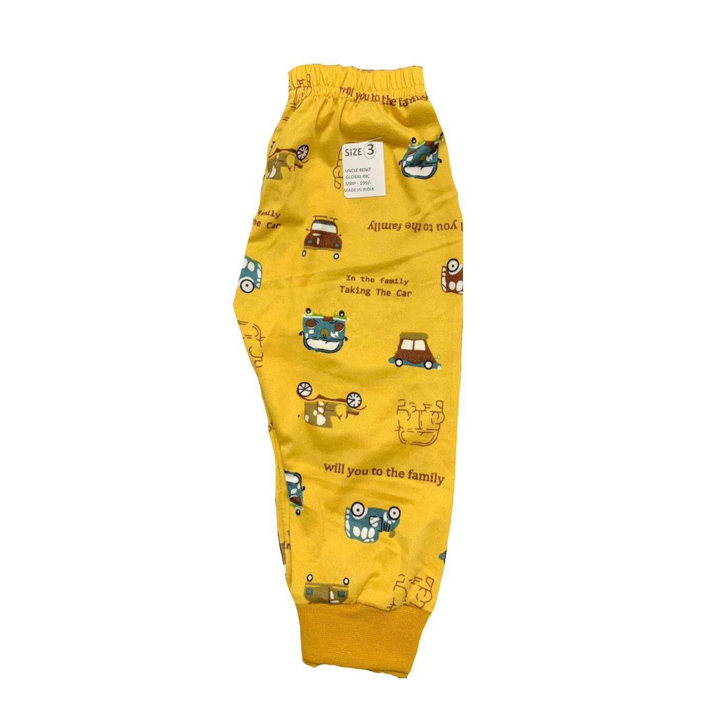 Uncle Benit Kids Wear Cotton Unisex Kids Pajama Pants