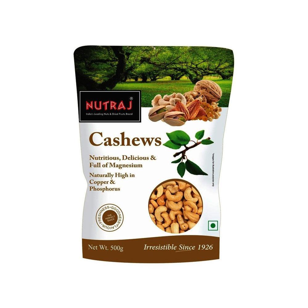 Nutraj Whole Cashew 500 g