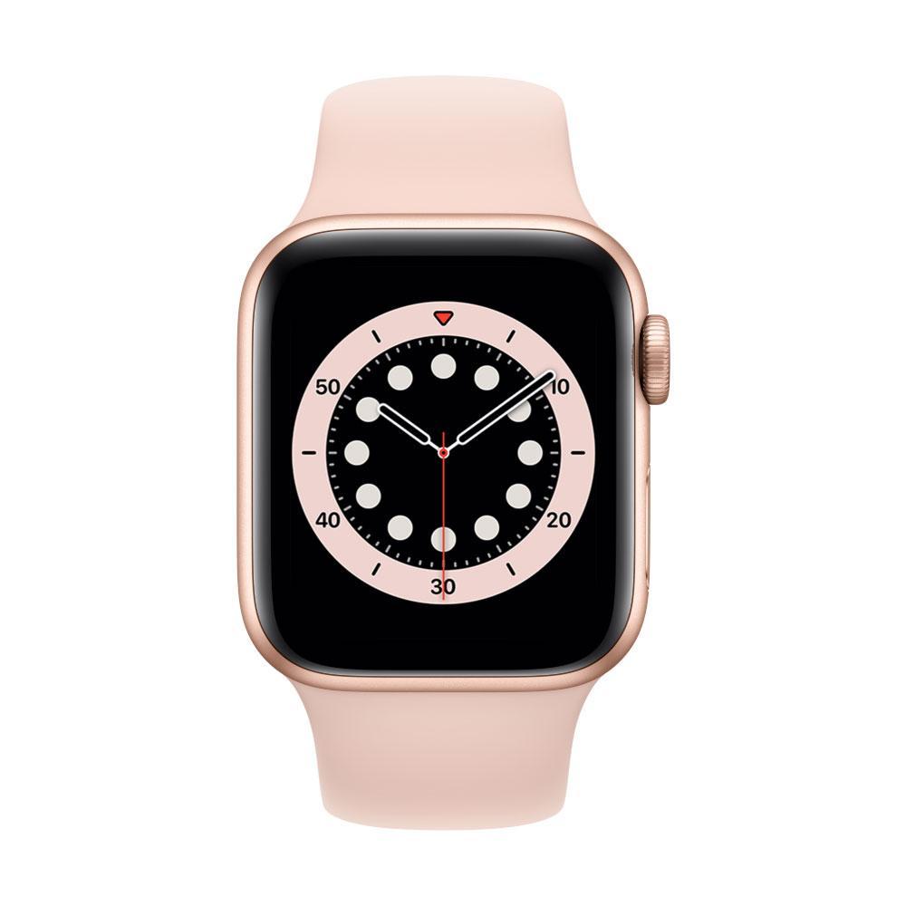 APPLE WATCH SERIES 6 M06N3HN/A GPS + CELLULAR 40MM ALUMINUM DIAL SMART WATCH (GOLD)