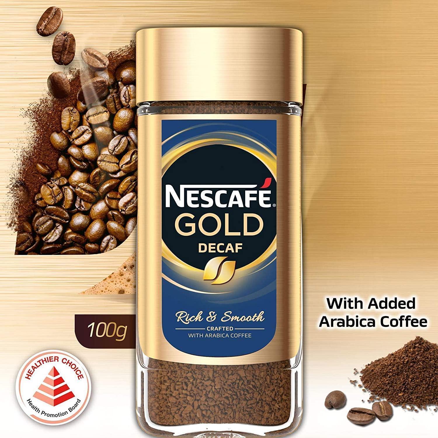 Nescafe Gold Decaf Rich & Smooth Coffee,100g