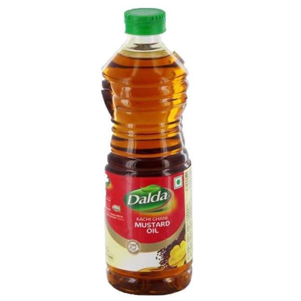 Dalda Kachi Ghani Mustard Oil Bottle, 1 L