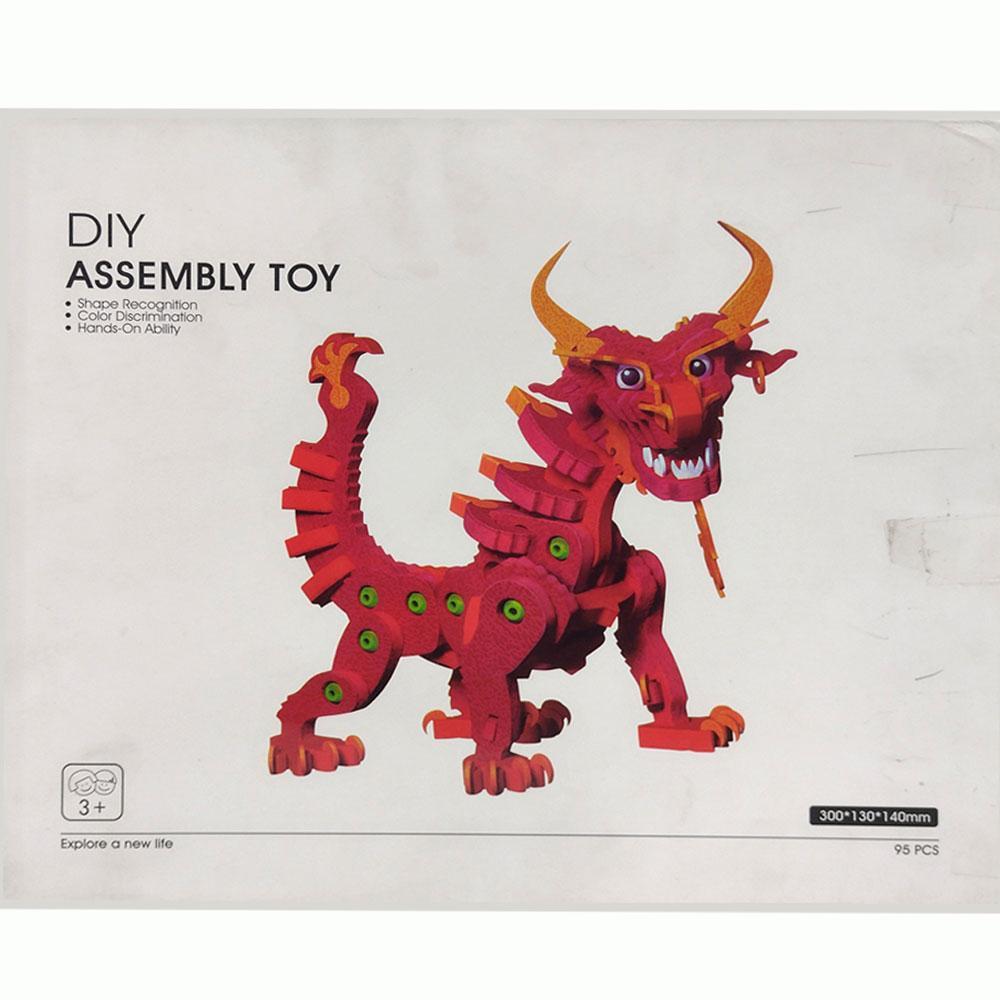 WHIZROBO  DIY ASSEMBLY TOY -DRAGON