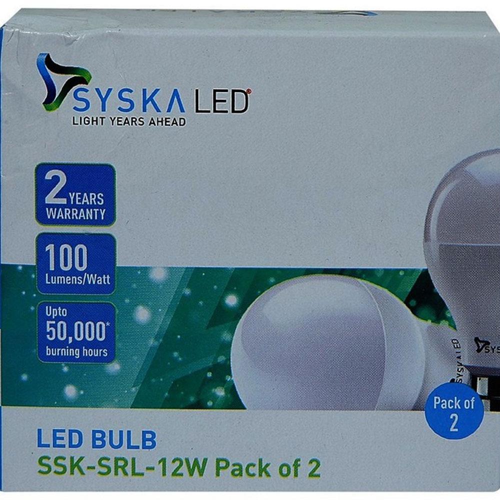 Syska 12 Watt LED Light 2 N
