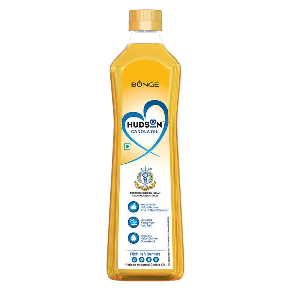 HUDSON CANOLA OIL BOTTLE 1 LTR