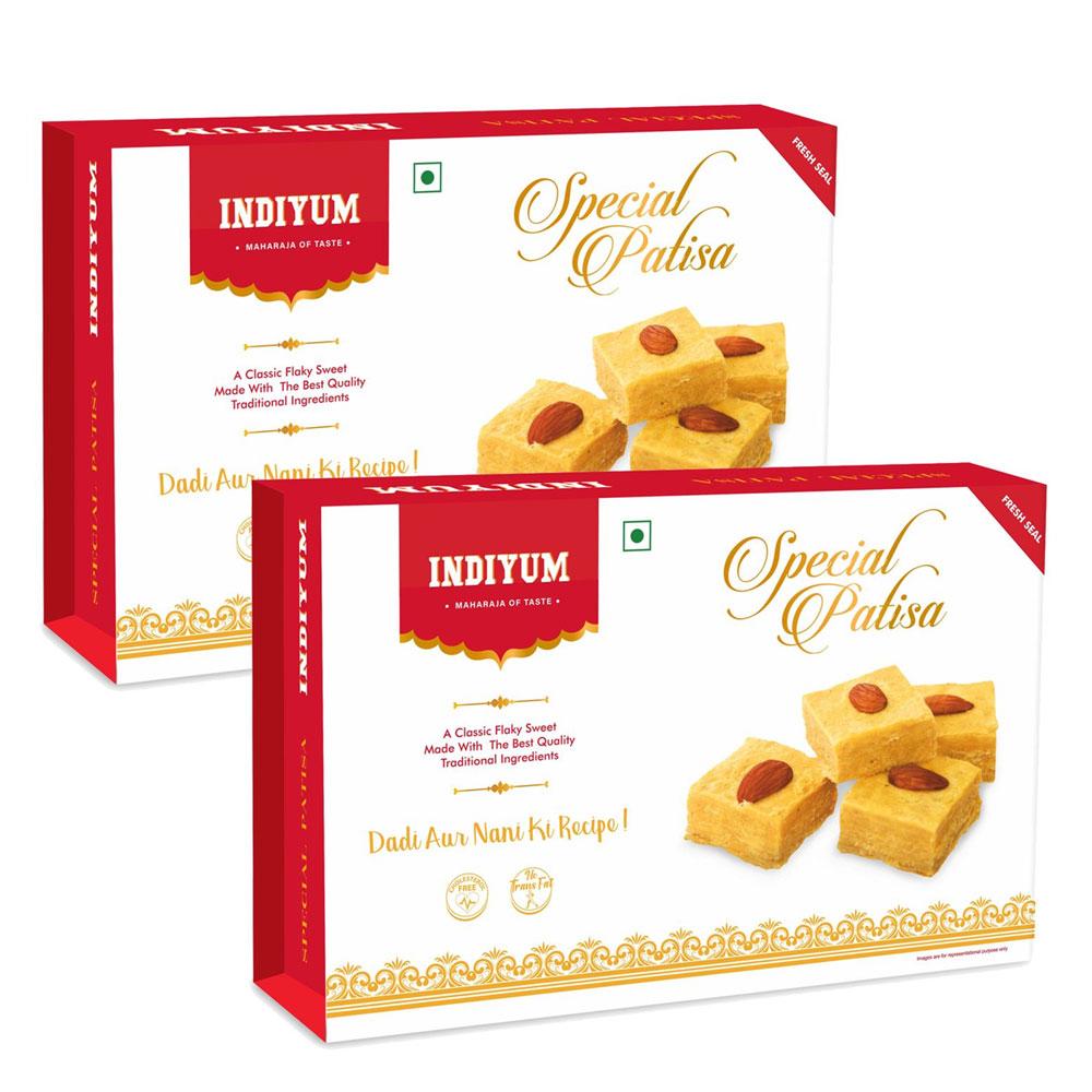 Indiyum Patisa Special 200g  ( Pack of 2, Pack of 4 )