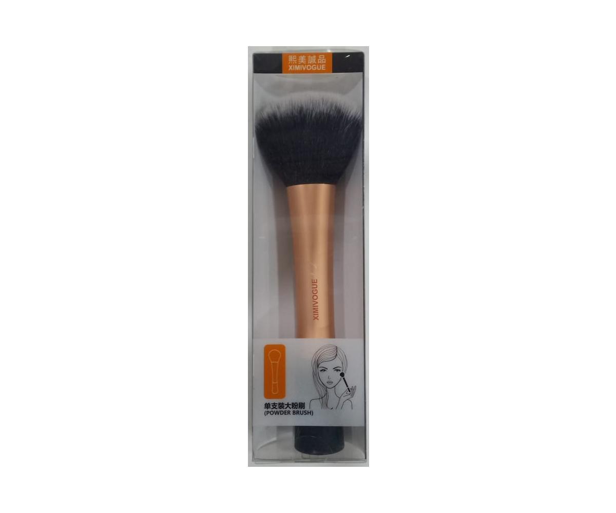 POWDER BRUSH WITH AN OBLIQUE HEAD