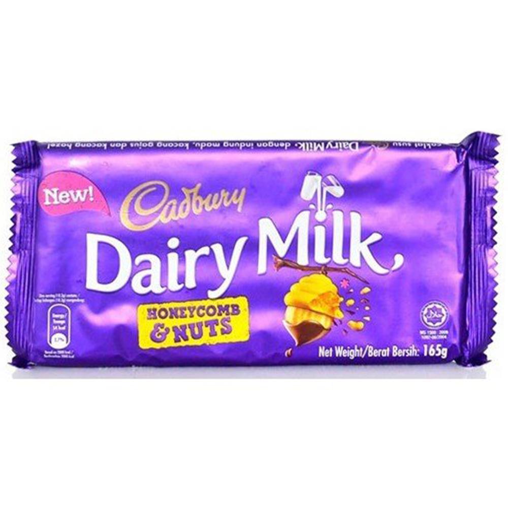 CADBURY  DM HONEYCOMB AND NUTS