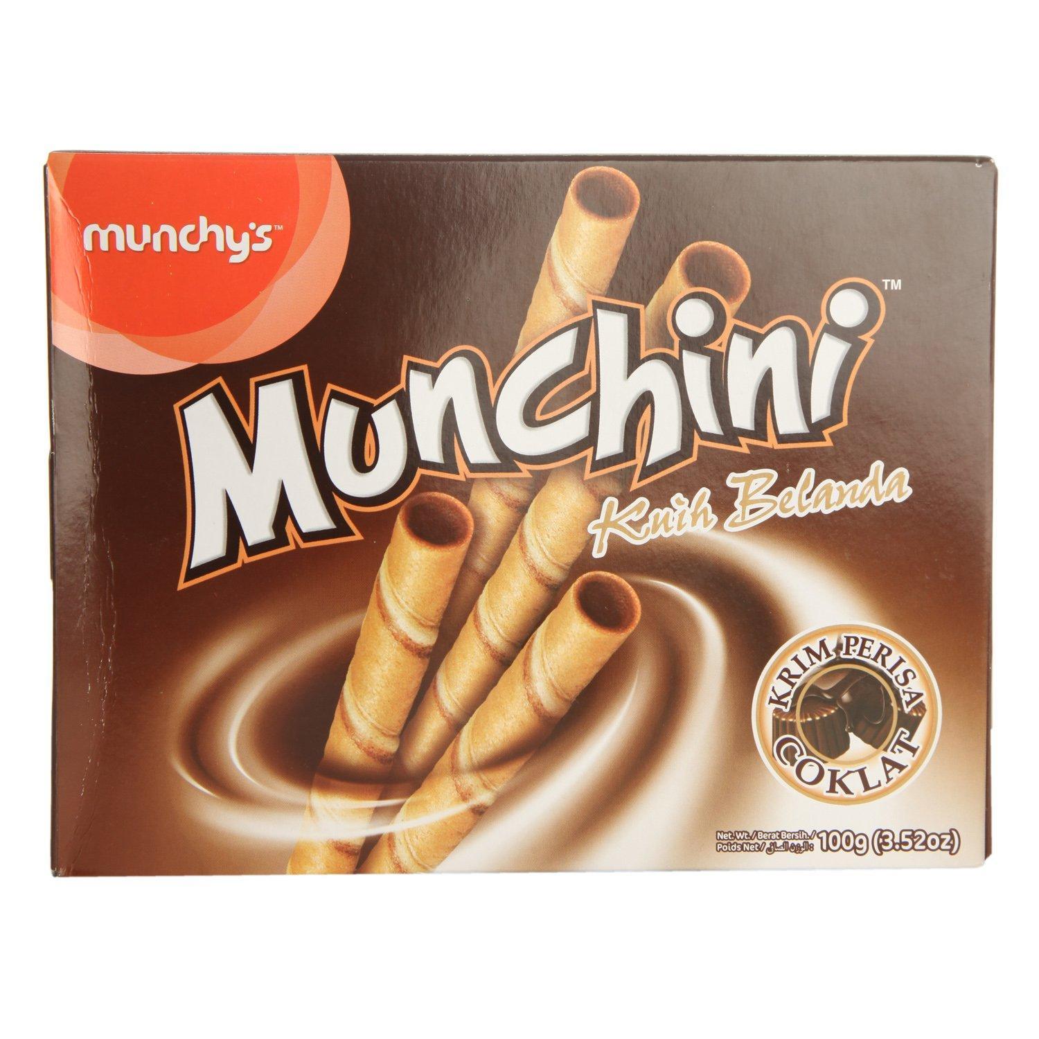 Munchy's Wafer Stick, Chocolate, 100g