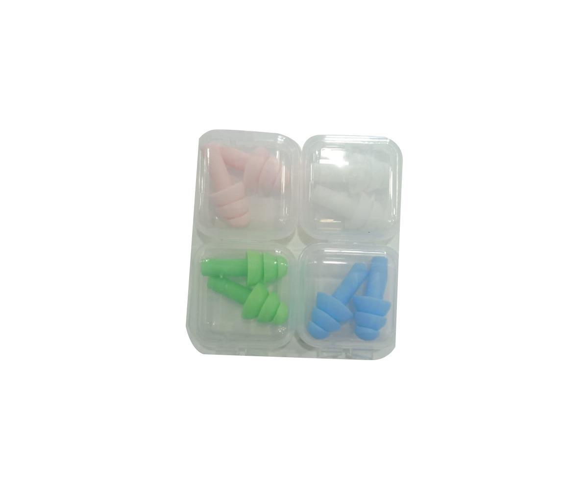 XIMI VOGUE™ 4 Pair of Soft Reusable ear plugs for Adult Kids