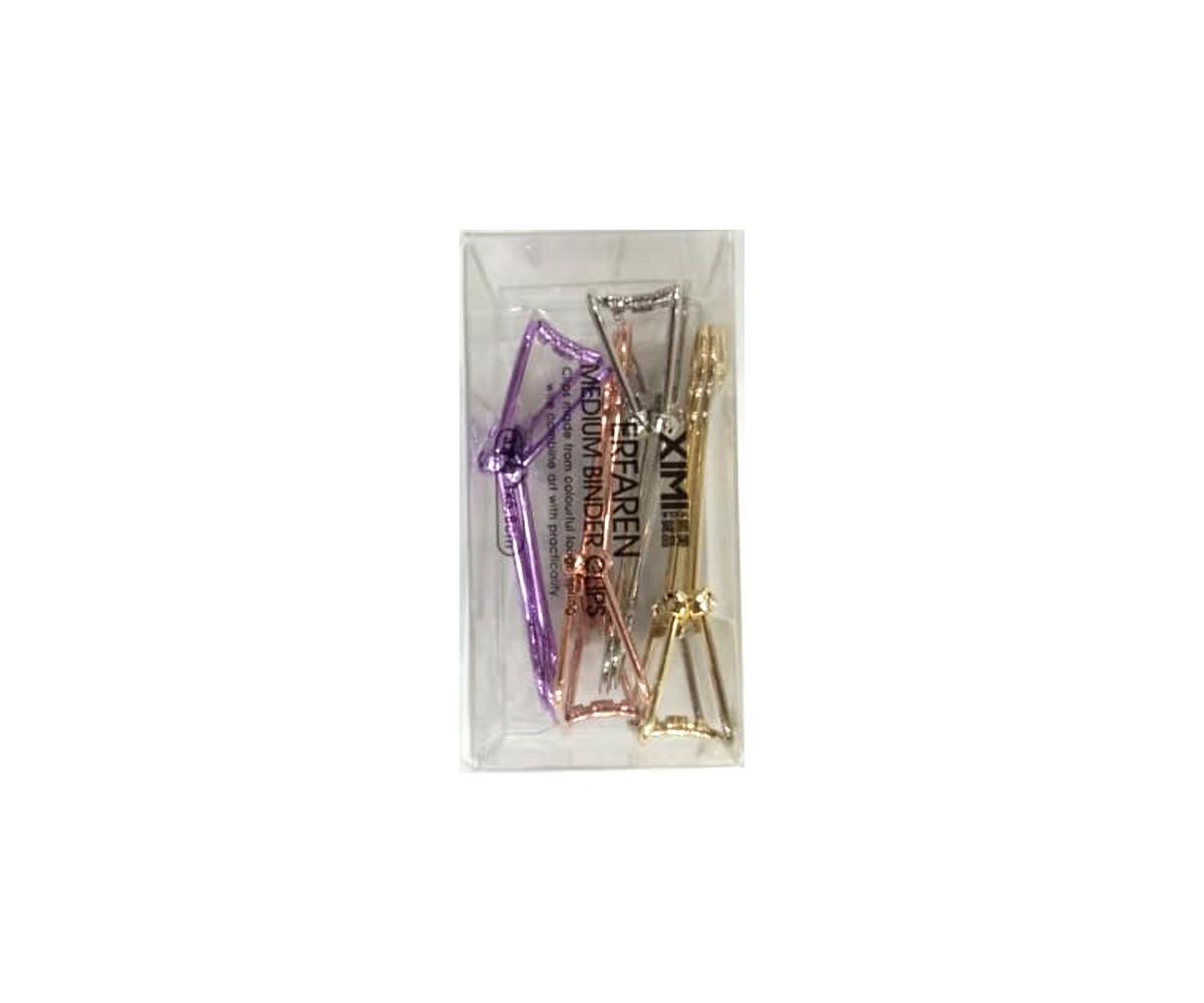 XIMI VOGUE™ MEDIUM-SIZED BINDER CLIP ( 5PCS )