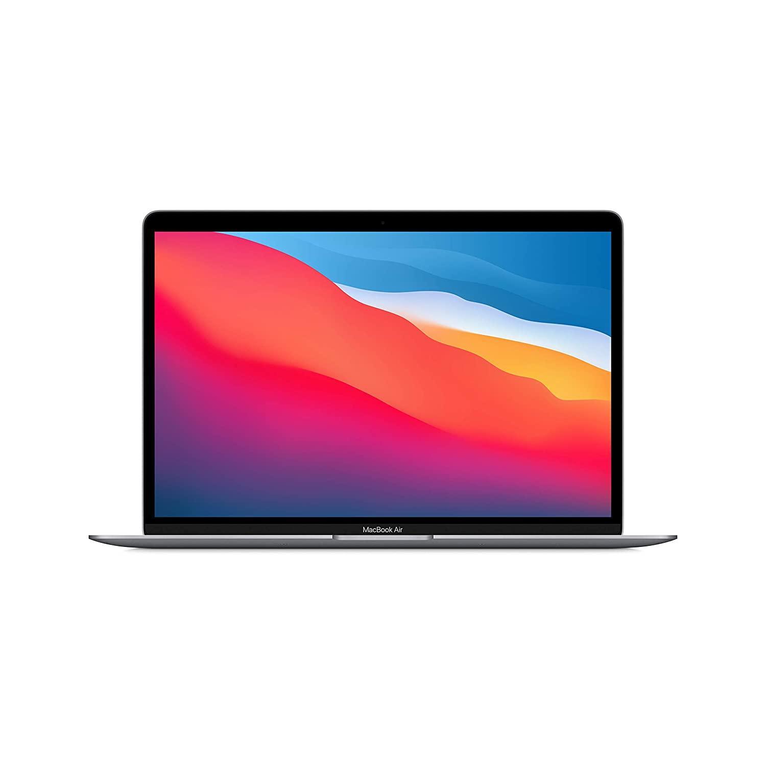 Apple MacBook Air (Apple M1 chip with 8‑core CPU and 8‑core GPU, 8GB RAM, 512GB SSD) - Space Grey