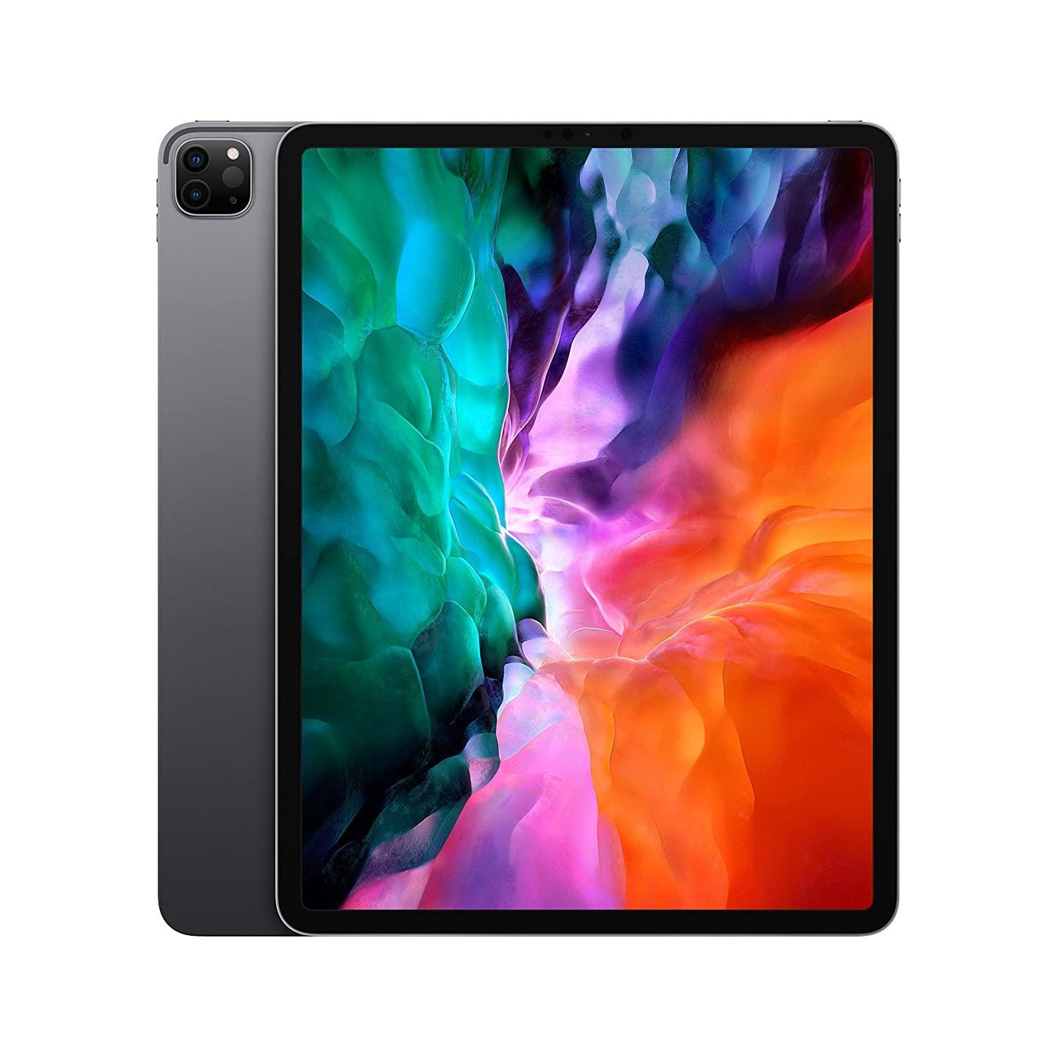 Apple iPad Pro with A12Z Bionic chip (12.9-inch/32.77 cm, Wi-Fi, 256GB) - Space Grey (4th Generation)