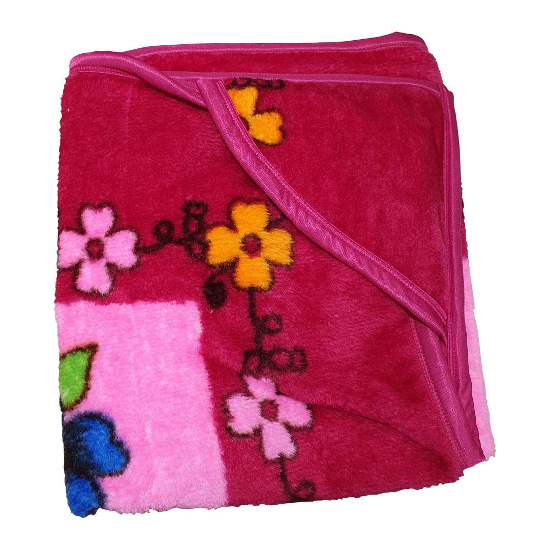 Home Kraft  All Season Ultrasoft Single ply mink Blanket with Cap for Babies