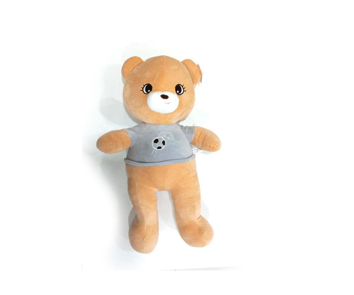 PACK OF 2 FOOTBALL BEAR PLUSH DOLLS