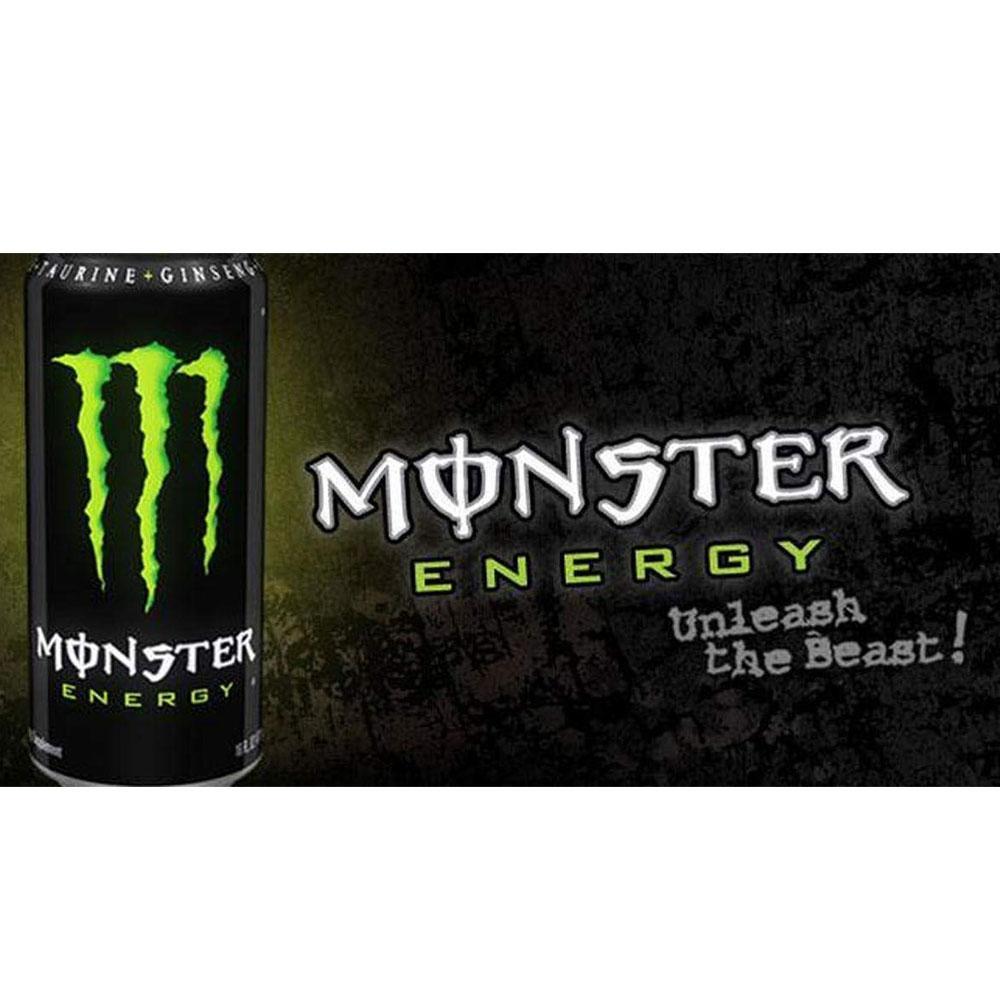 Monster Energy Drink  Mega 500ml , (Pack of 12 Cans X 500ml Each)