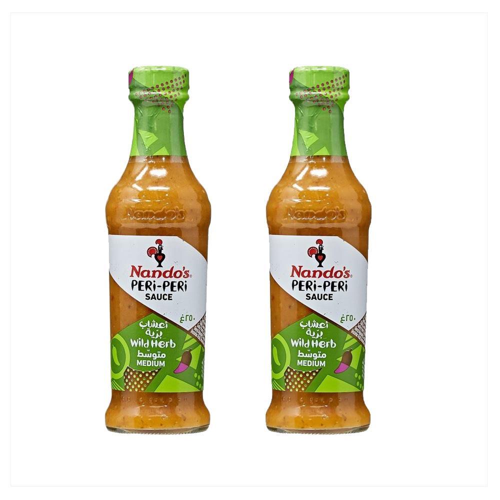 Nandos Peri-Peri sauce Wild Herbs, 250gms  ( Combo Pack of 2)