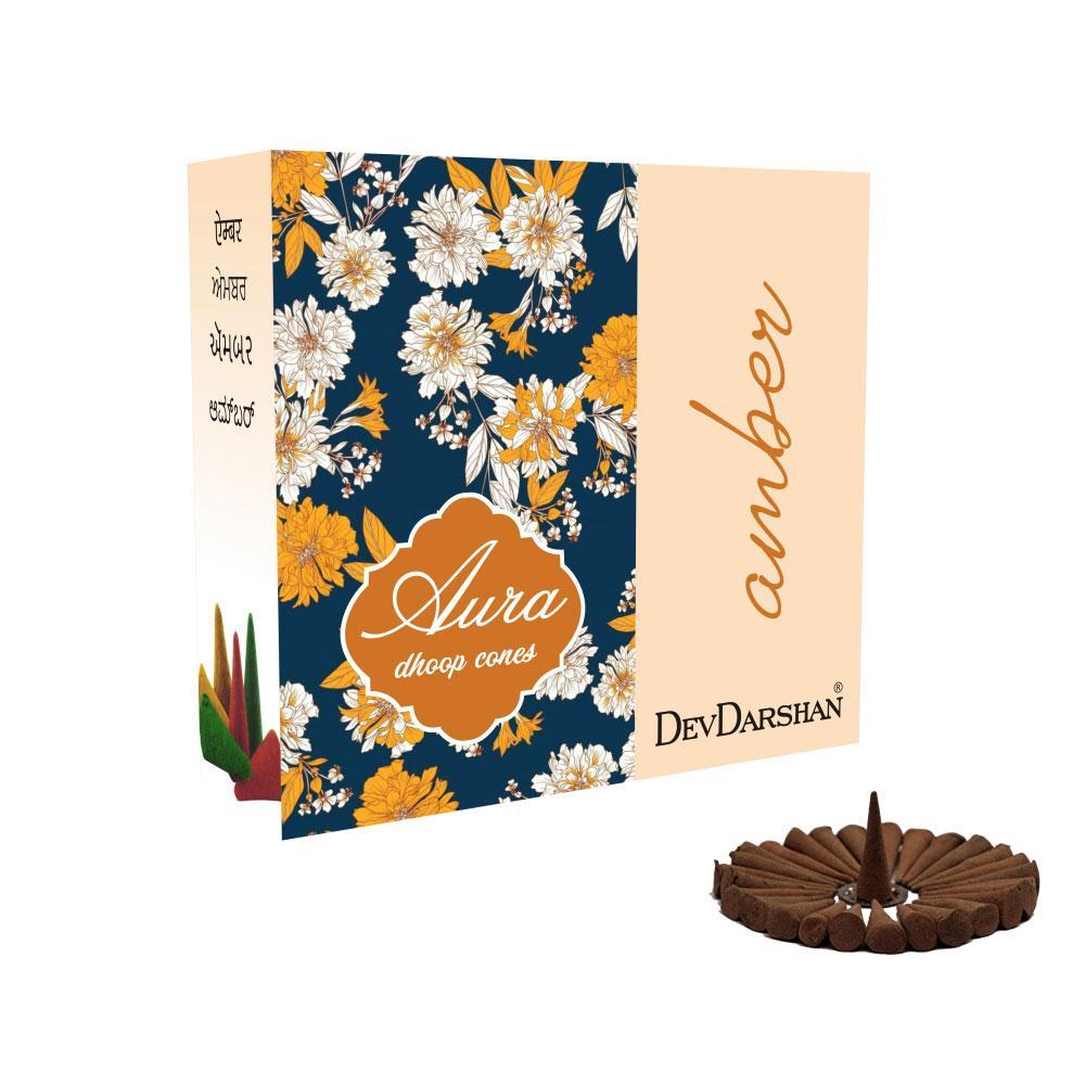 DevDarshan Aura Cones Amber Cone