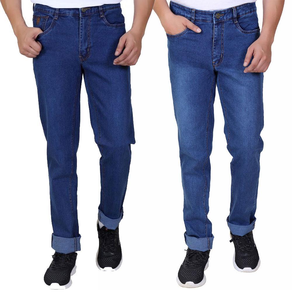 Pack of  2 Men Jeans – INDIGO NAVY TINT  _  Indigo Hard 