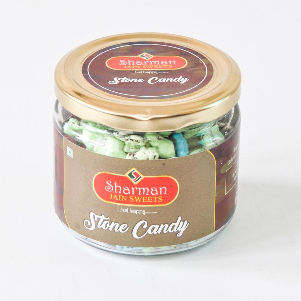 Sharman Jain Sweets Multi Colour Stone Candy - Pack of 2 | 220g Each