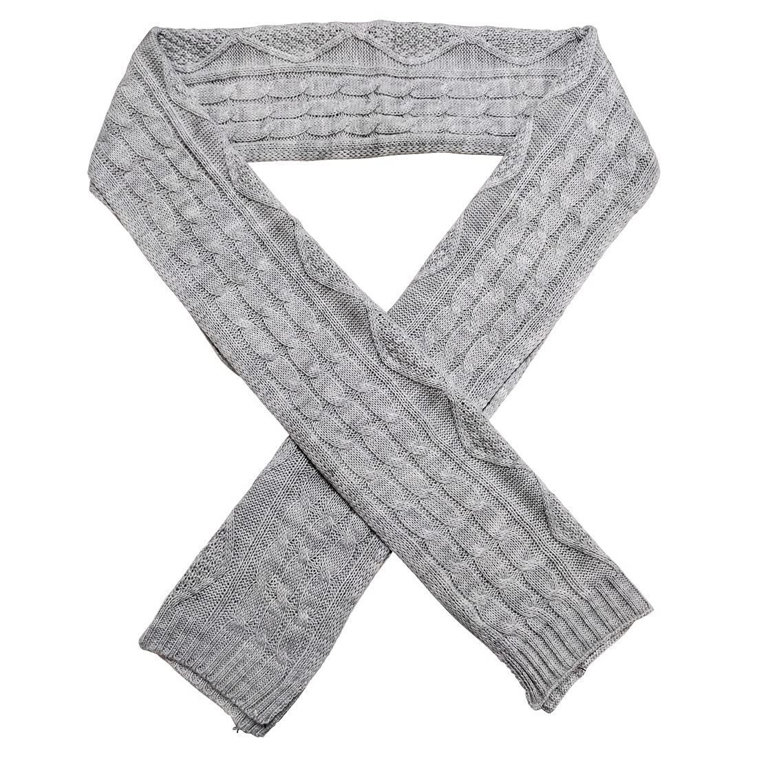 Graceway Men and Women 100% Acro Wool Cable Knit Soft Warm Muffler for Winter season   