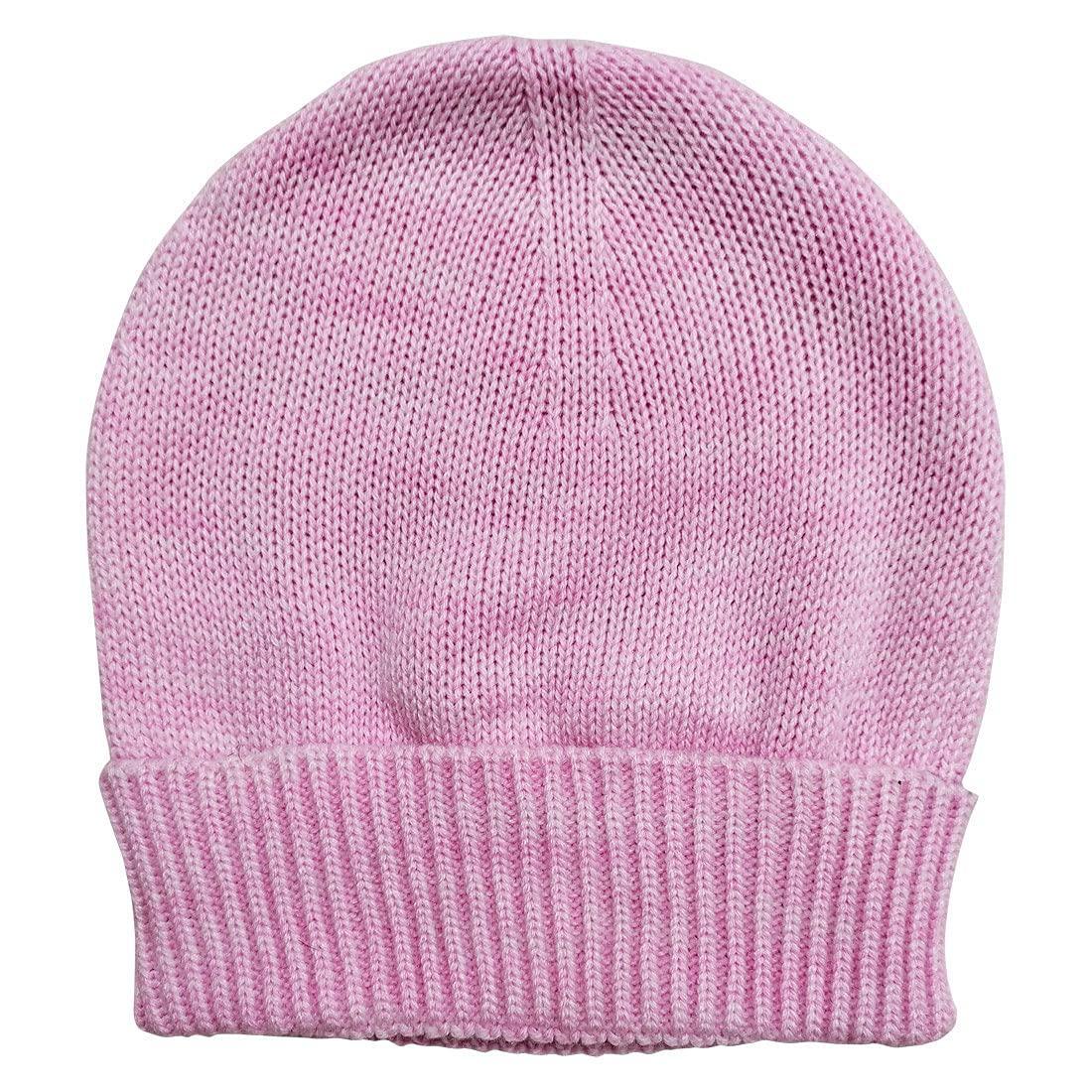 Graceway Men Women Unisex 100% Acro Wool Knit & Wear Seamless Plain Solid Cap, Extra Warm and Soft for winters