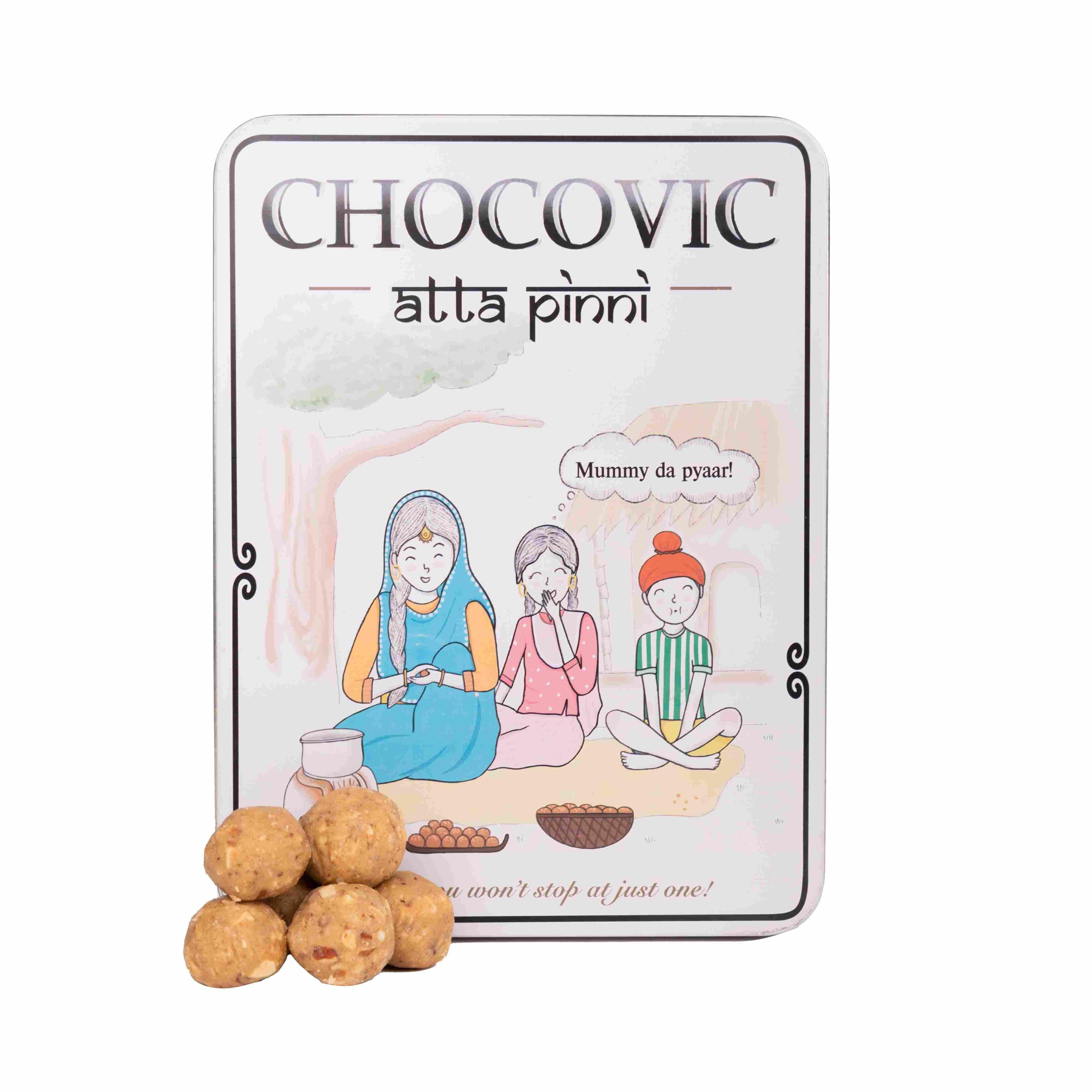 Chocovic Atta Pinni | Punjabi Sweet